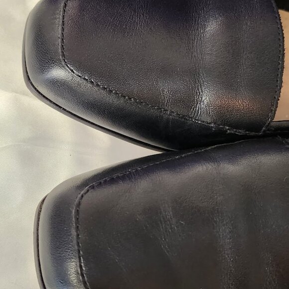 ENZO ANGIOLINI LIBERTY Black Leather Ladies Flats 6.5M - Picture 5 of 8